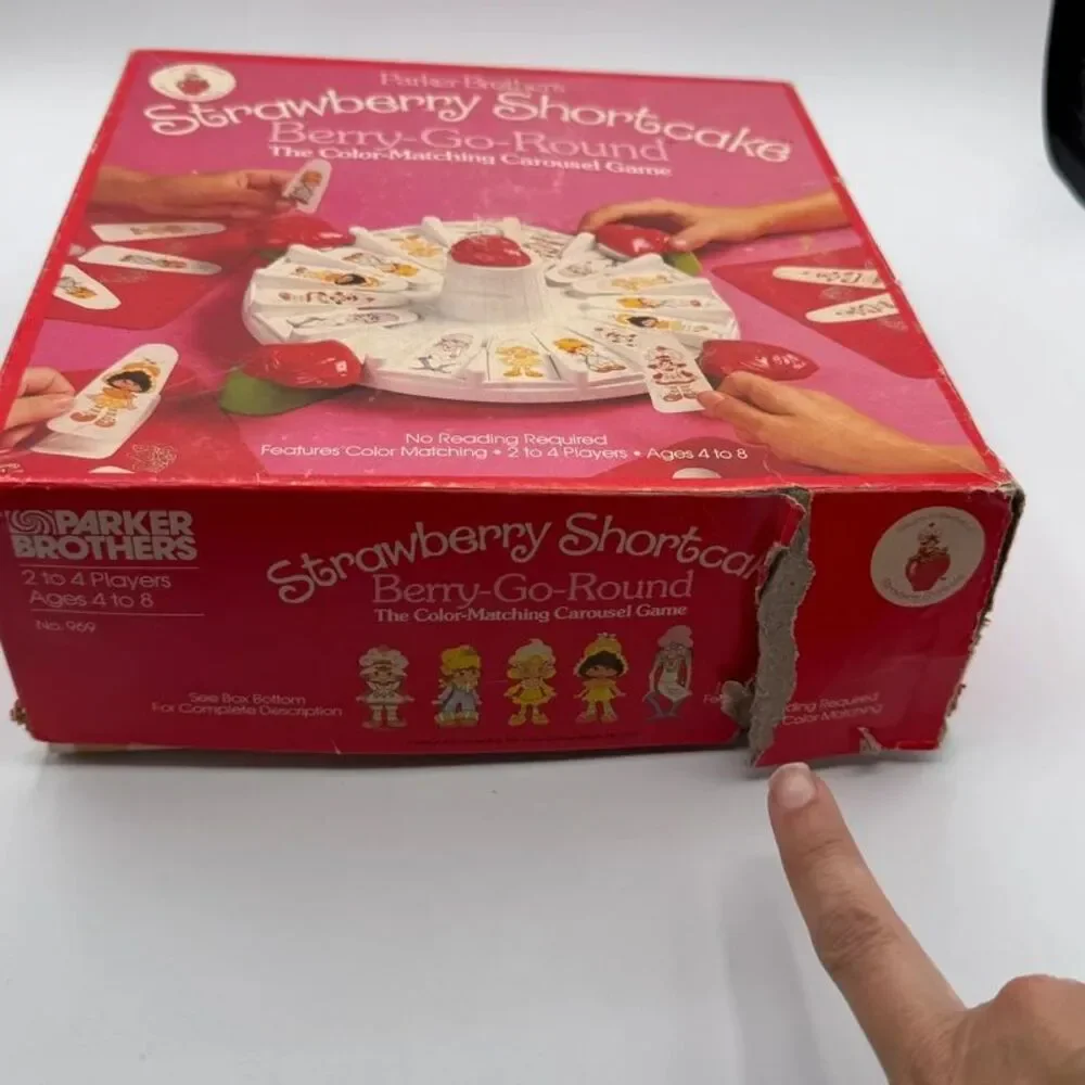 Parker Brothers 1981 strawberry
